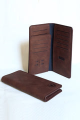 Executive Leather Long Wallet