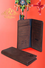 Executive Leather Long Wallet