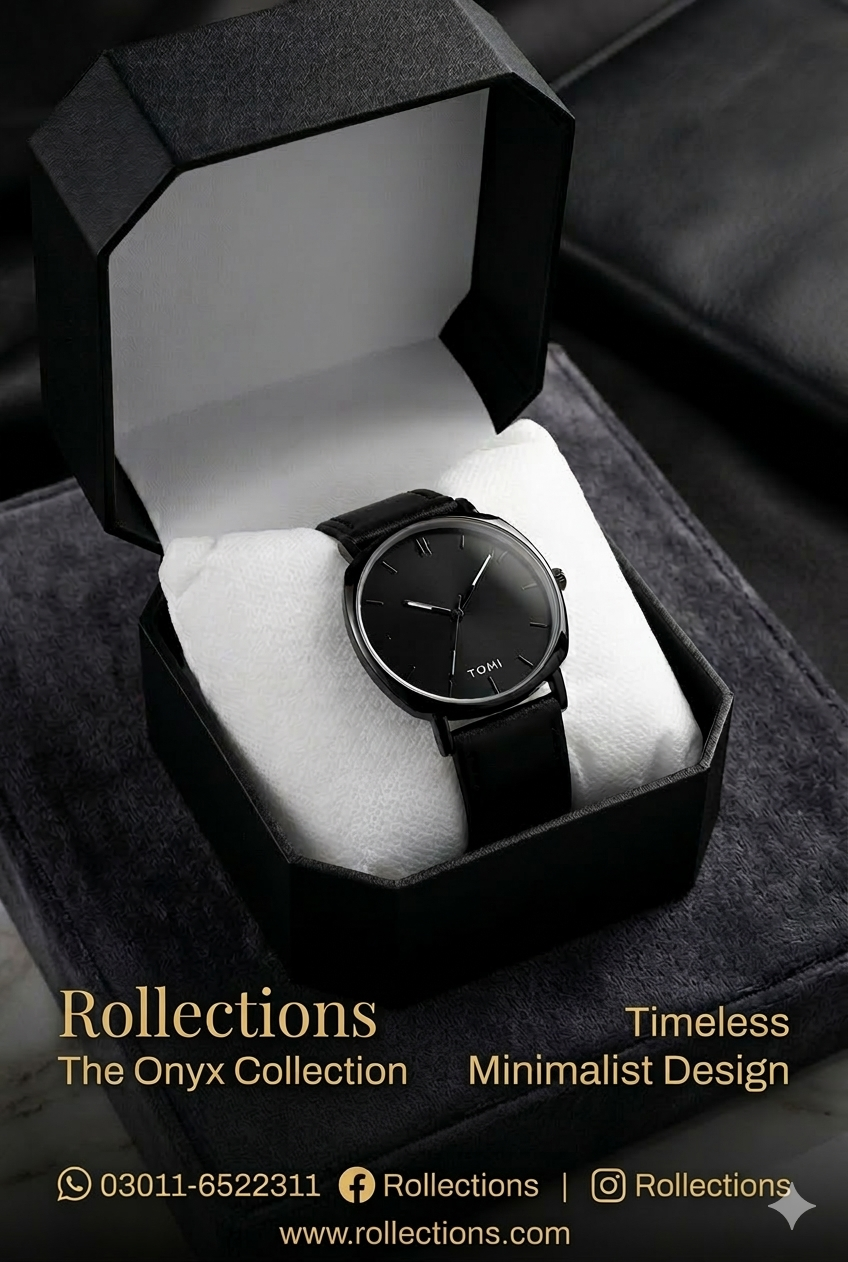 TOMI CLASSIC WRIST WATCH